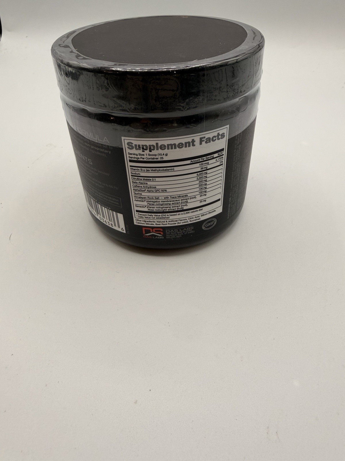 Bucked Up Pre-Workout Powder 25 Servings Bodybuilding w/ Caffeine & Beta Alanine