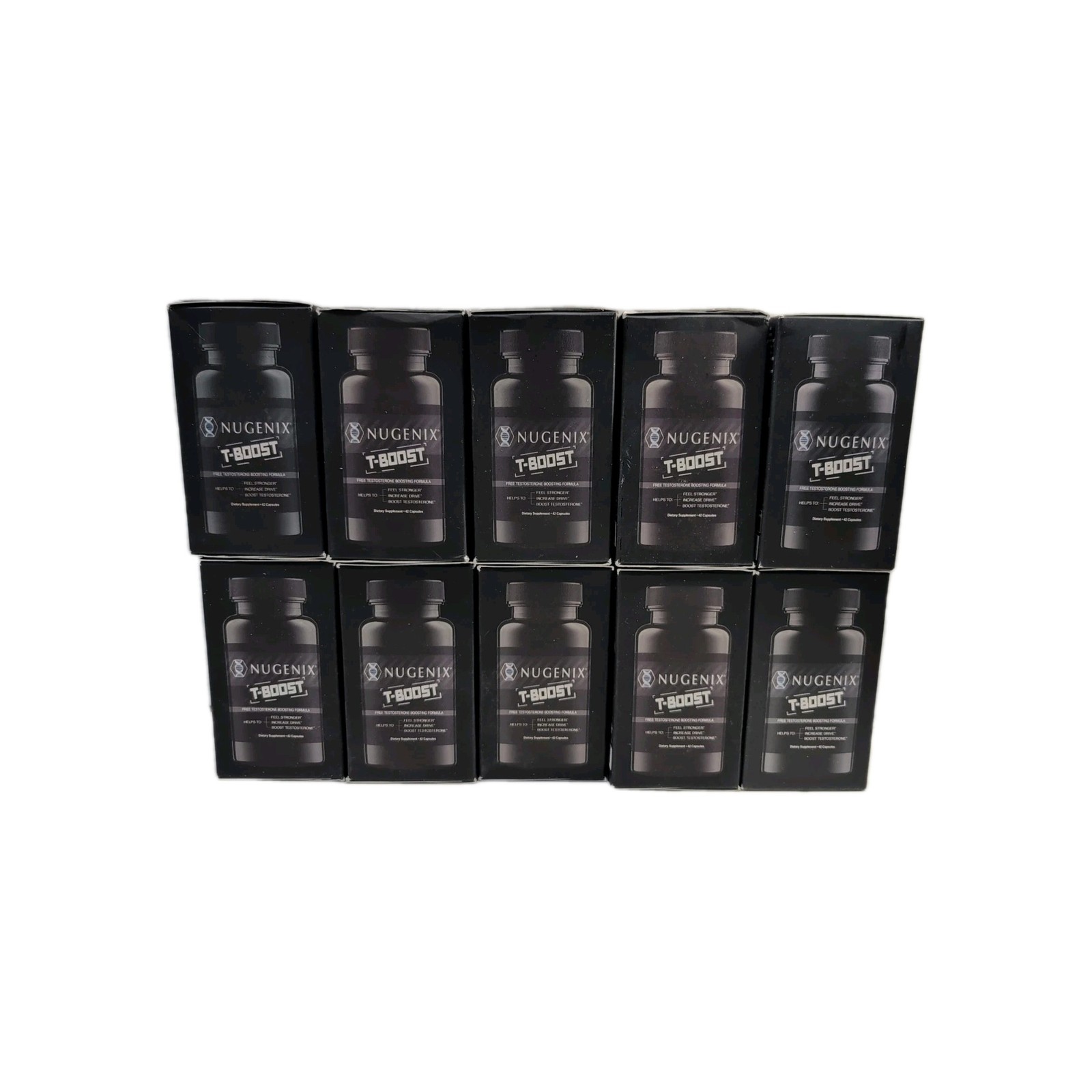 (10) NUGENIX T Boost – 42 Capsules Each, Thermo X Fat Burner. Exp: 07/2026+