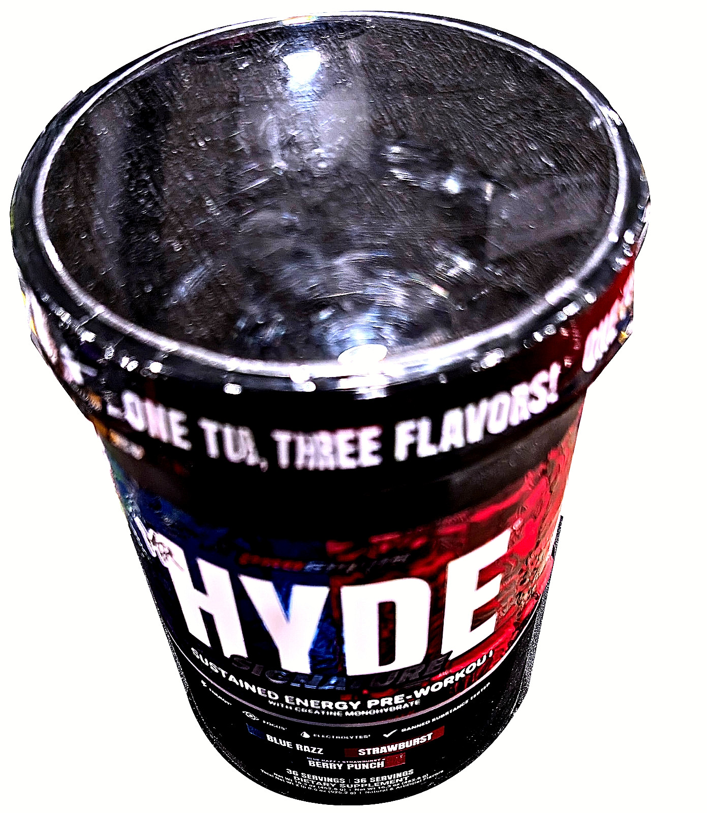 Mr. Hyde Signature Pre-Workout Multi-flavor with Creatine 72 Servings EXP 10/202