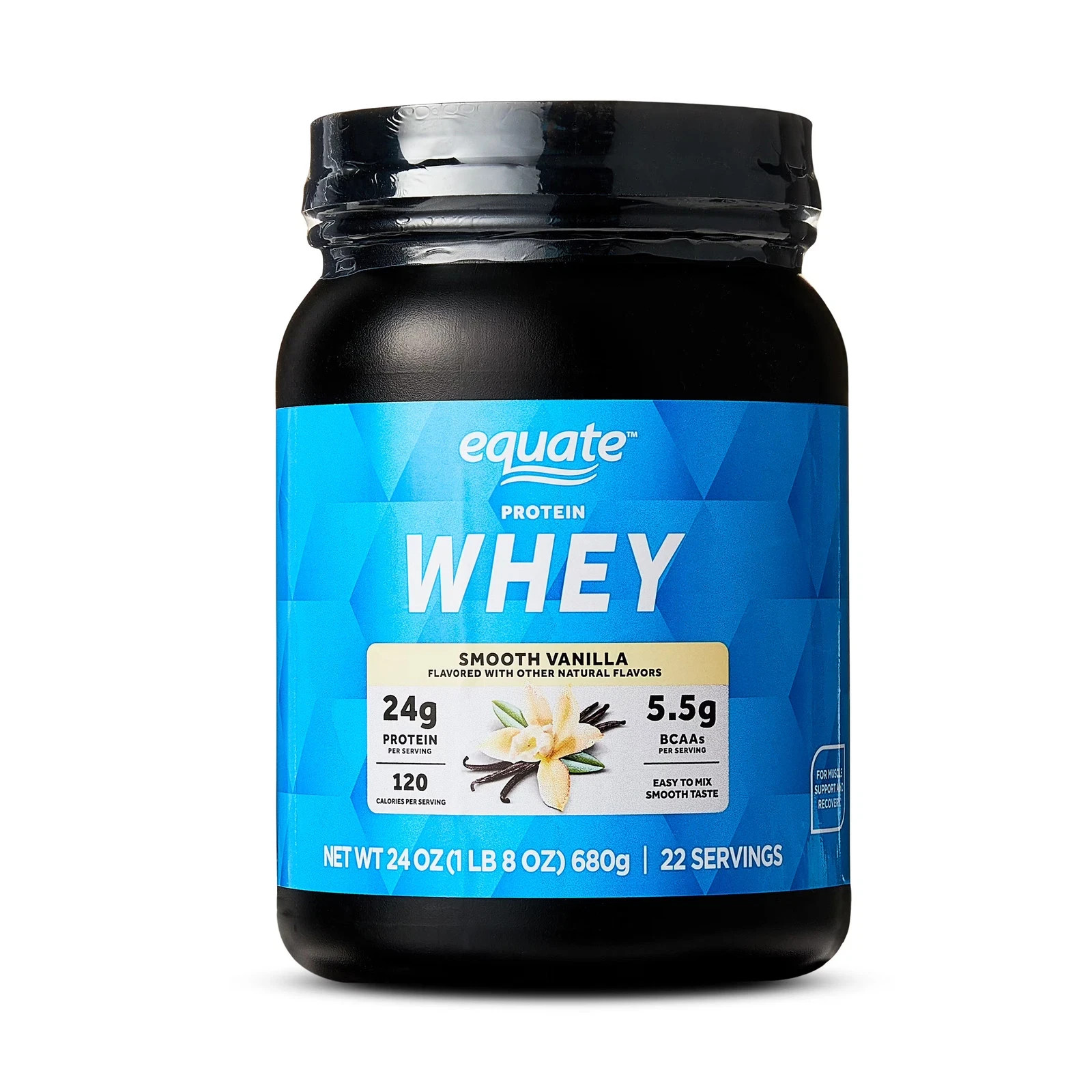 Equate Whey Protein Powder Smooth Vanilla 24 oz