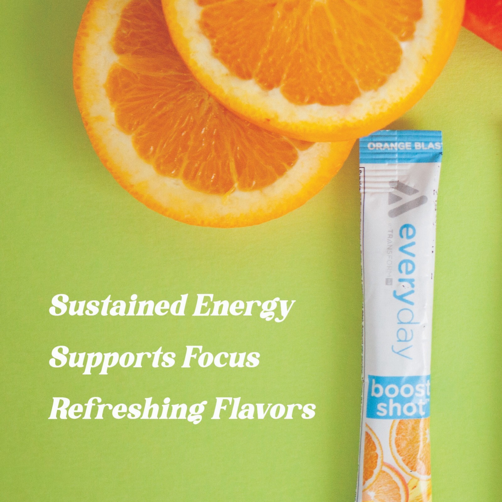 TransformHQ Boost Shot Powder Stick Packets, Strawberry Lemonade Energy – 7 Pack