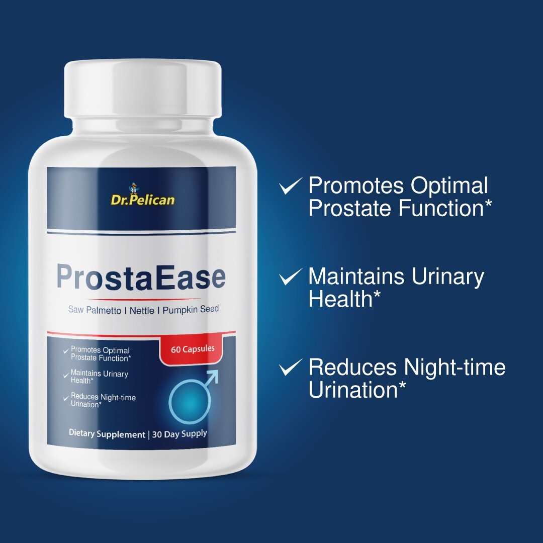 ProstaEase- Support Supplement for Men – Urinary & Bladder Health-4 Bottles