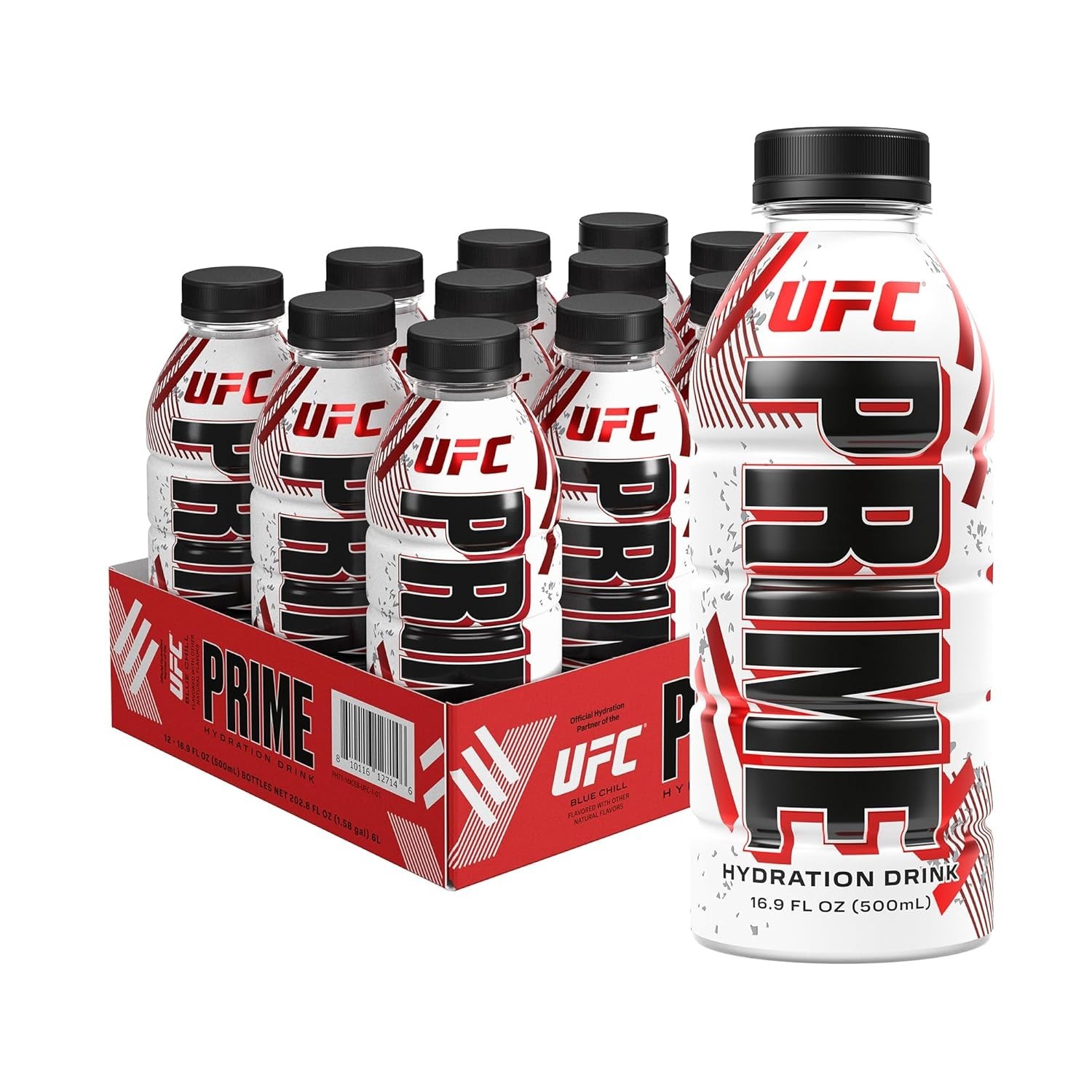 PRIME Hydration Sports Drink – UFC Special, Meta Moon Flavor, 16.9oz (12 Pack)