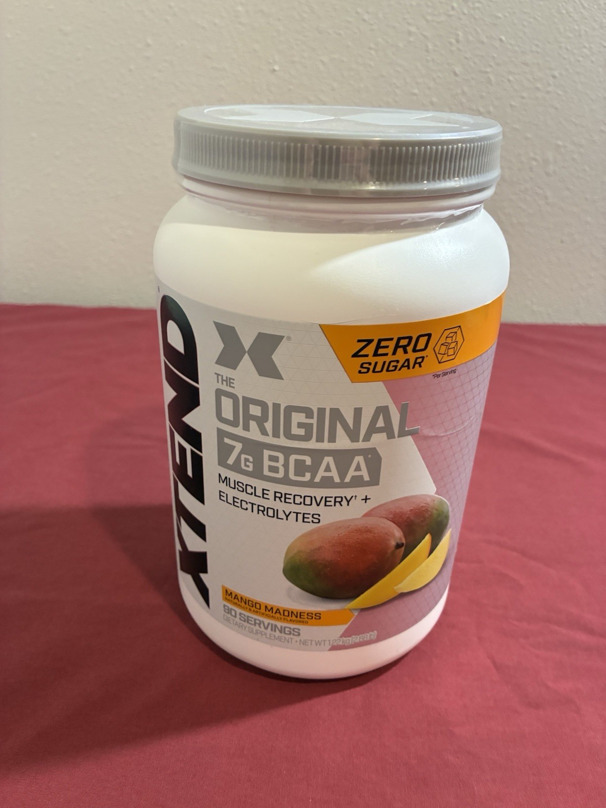 XTEND Original BCAA Powder, Muscle Recovery, Mango Madness 90 Servings EXP: 9/27