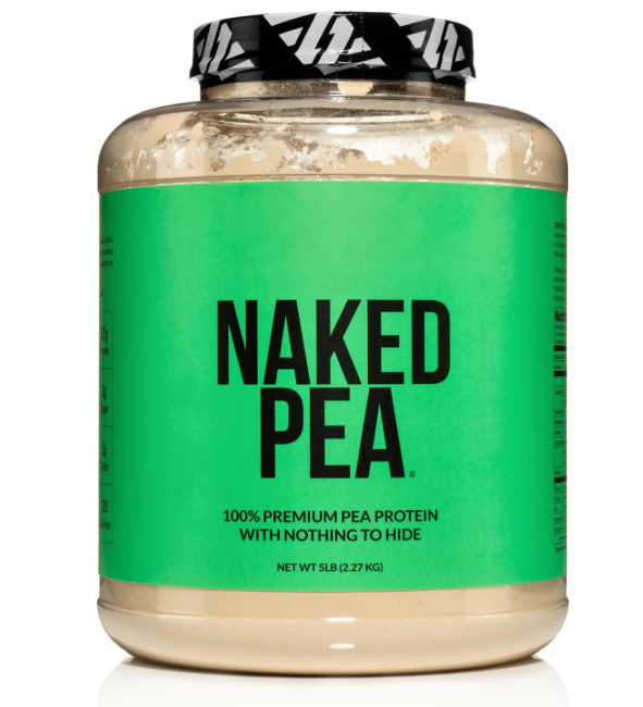 Naked Pea 5LB Pea Protein Powder Unflavored Vegan 76 Servings NSF