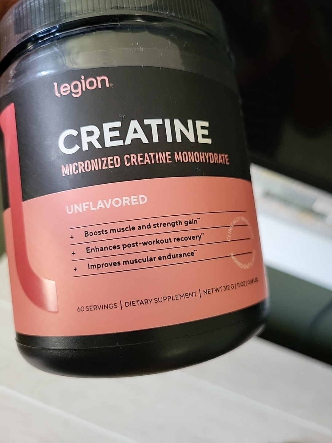 Creatine, Micronized Creatine Monohydrate, Unflavored, 0.69 lbs (312 g)