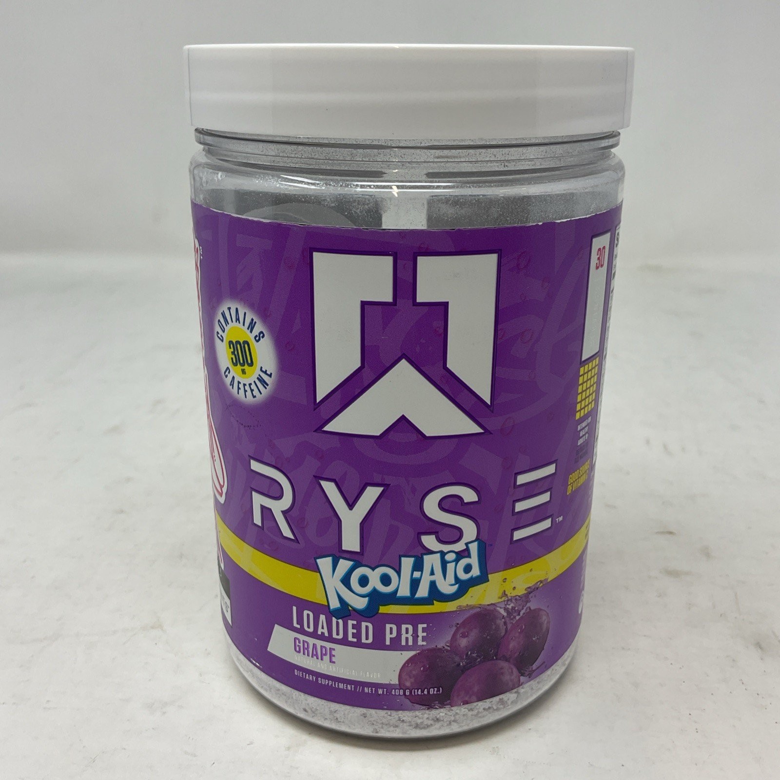 RYSE Loaded Pre Workout Powder – Kool Aid Grape – Exp 09/2027