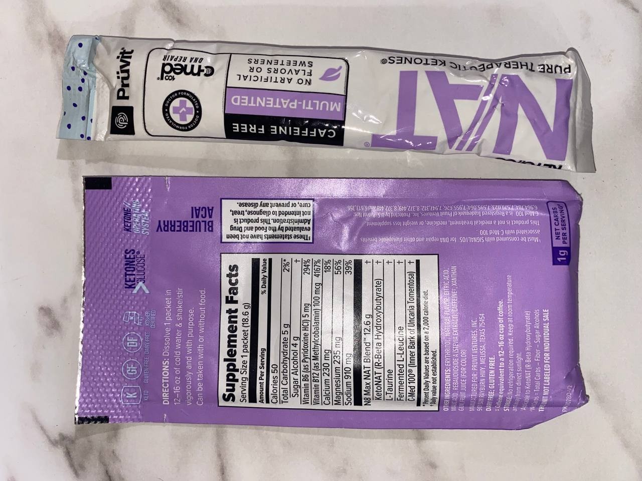 🔥Ketones Pruvit Ketone NAT Pick Your Flavor MUST BUY 5 PACKS🔥