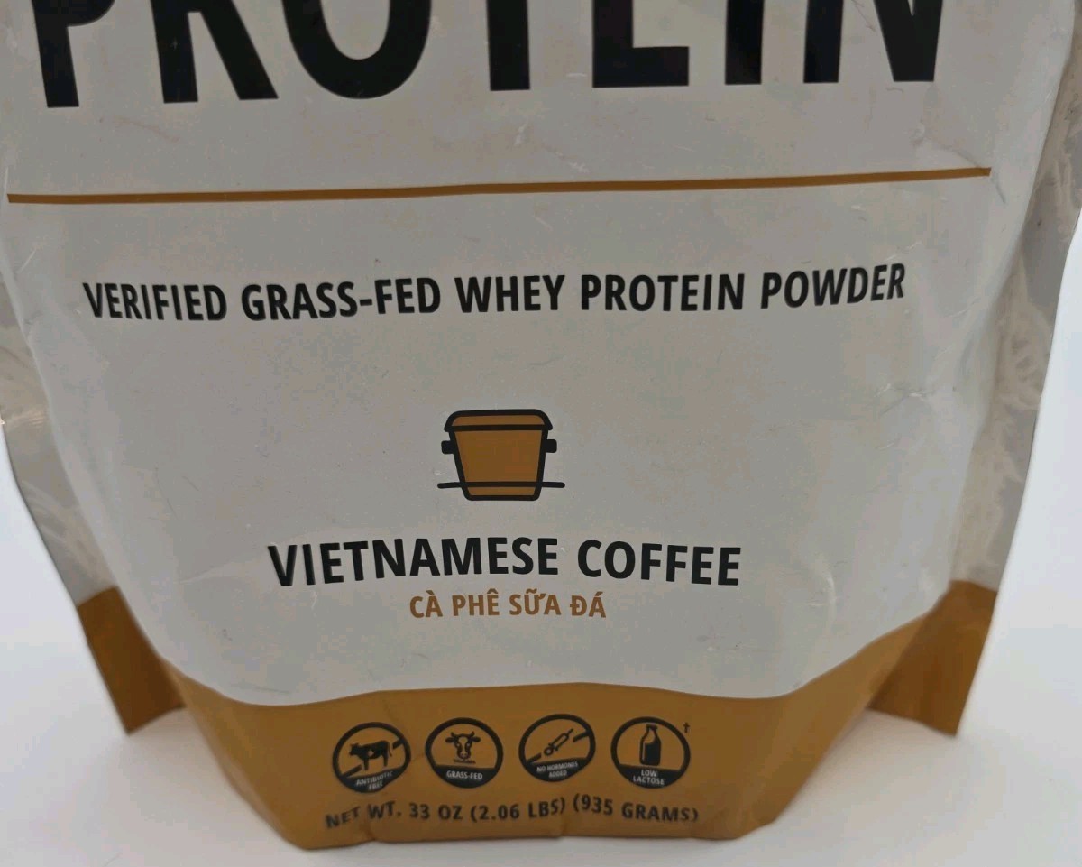 Boba Tea Protein Whey Protein 2.08 Lbs Vietnamese Coffee Exp 4/27 Sealed