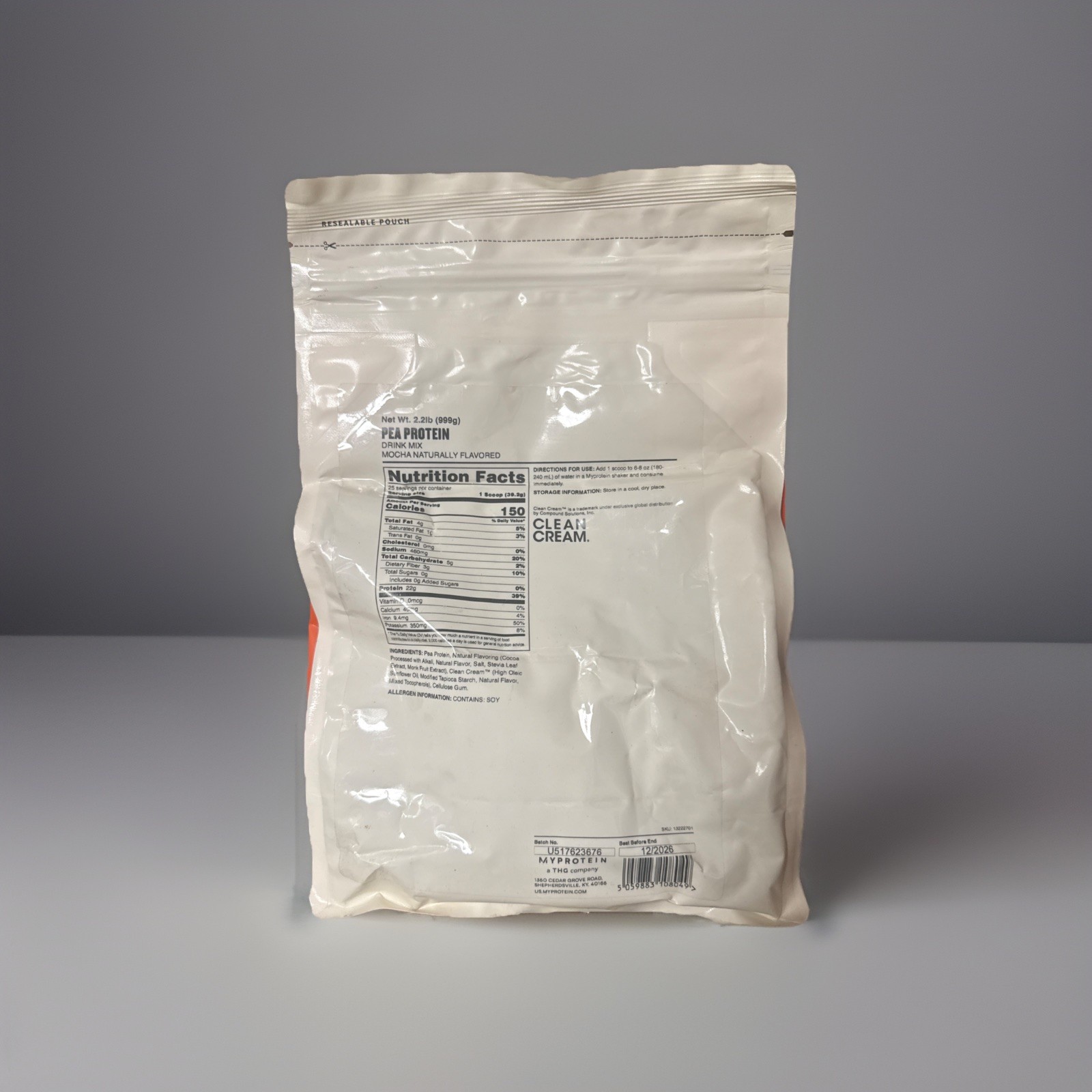 Myprotein PEA PROTIEN MOCHA DRINK MIX