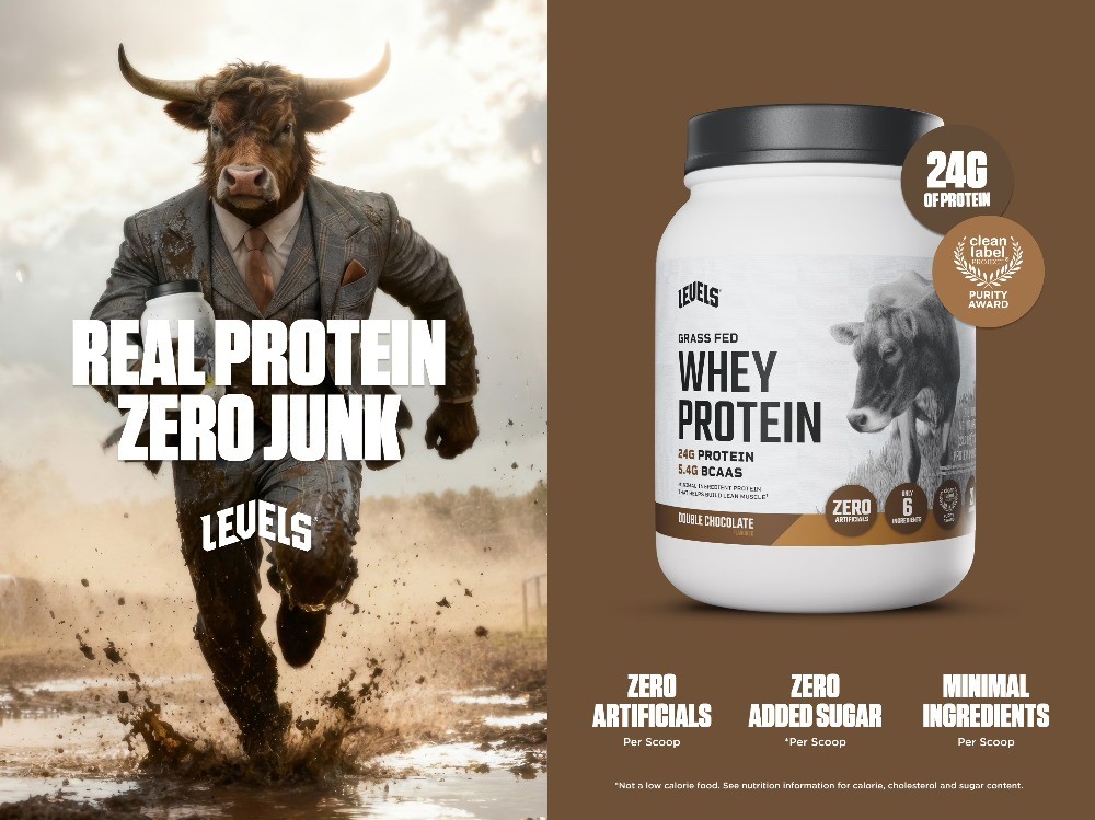 Fed Whey Protein Powder, No Artificials, 24G of Protein, Double Chocolate