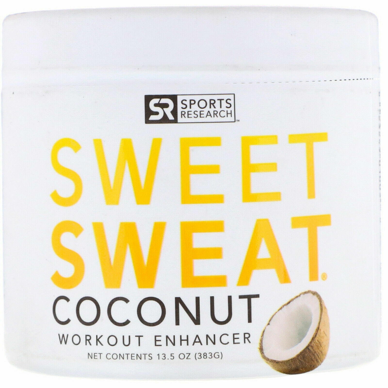 Sweet Sweat Coconut ‘Workout Enhancer’ Gel – ‘XL’ Jar 13.5 oz