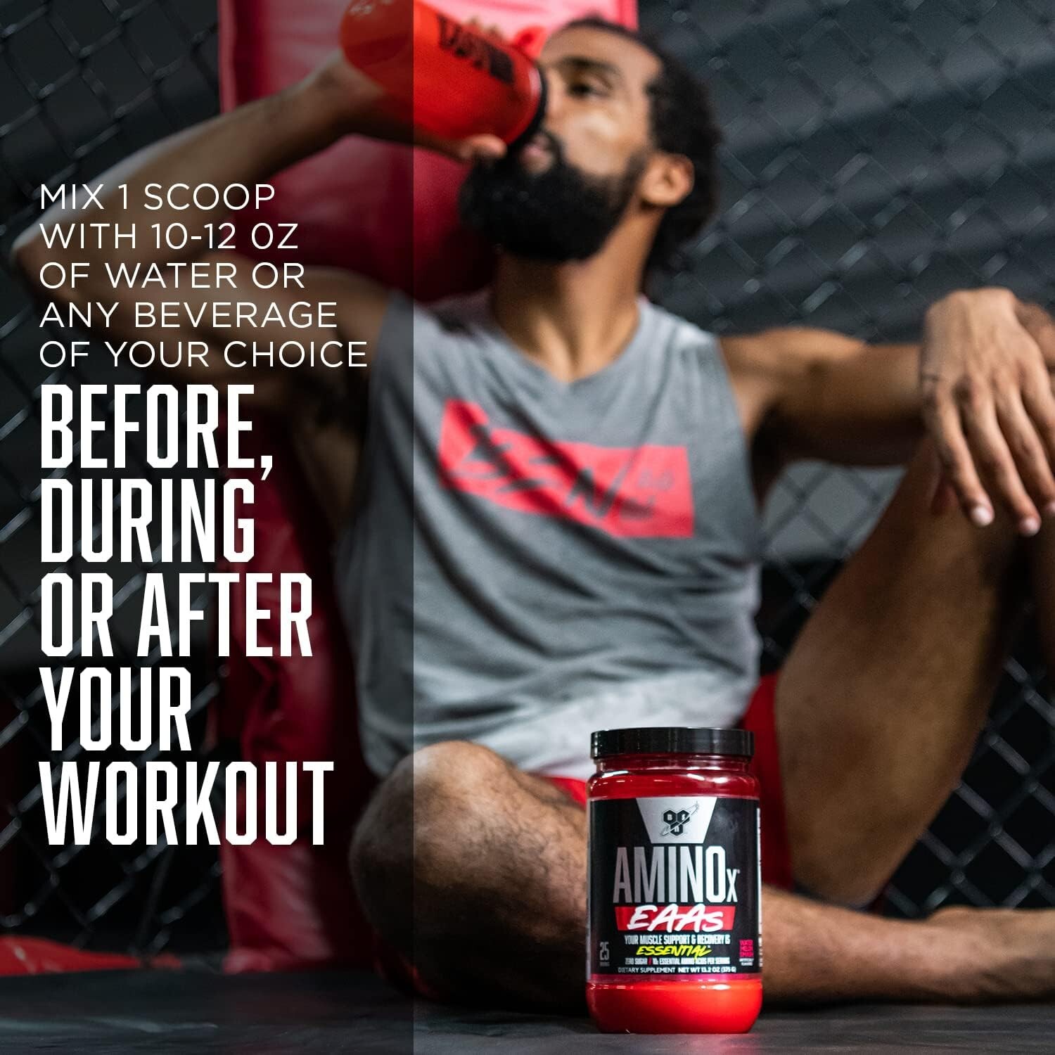 BSN AMINO X EAAs Bcaa Essential Amino Acids Muscle Growth Recovery – LEAKING LID