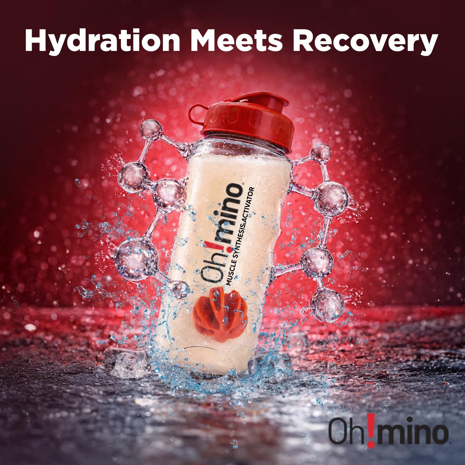 Oh!mino Amino Acid Energy Blend – Sugar-and-Stimulant-Free, Pre-Post Workout Pow