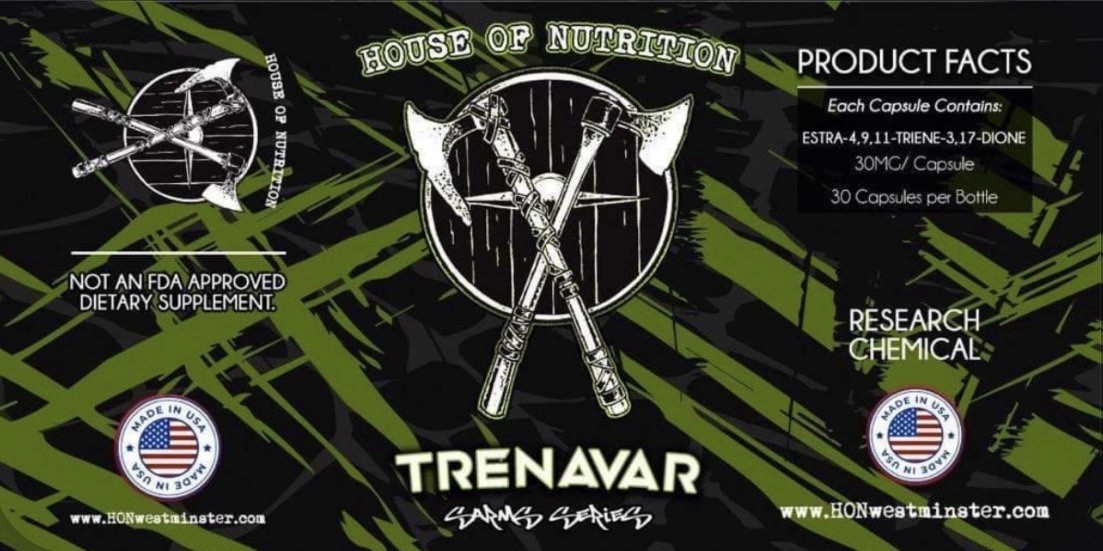 *HARDCORE* Trenavar PH (30 Caps x 30mg) | Old School Mass | FREE SHIPPING