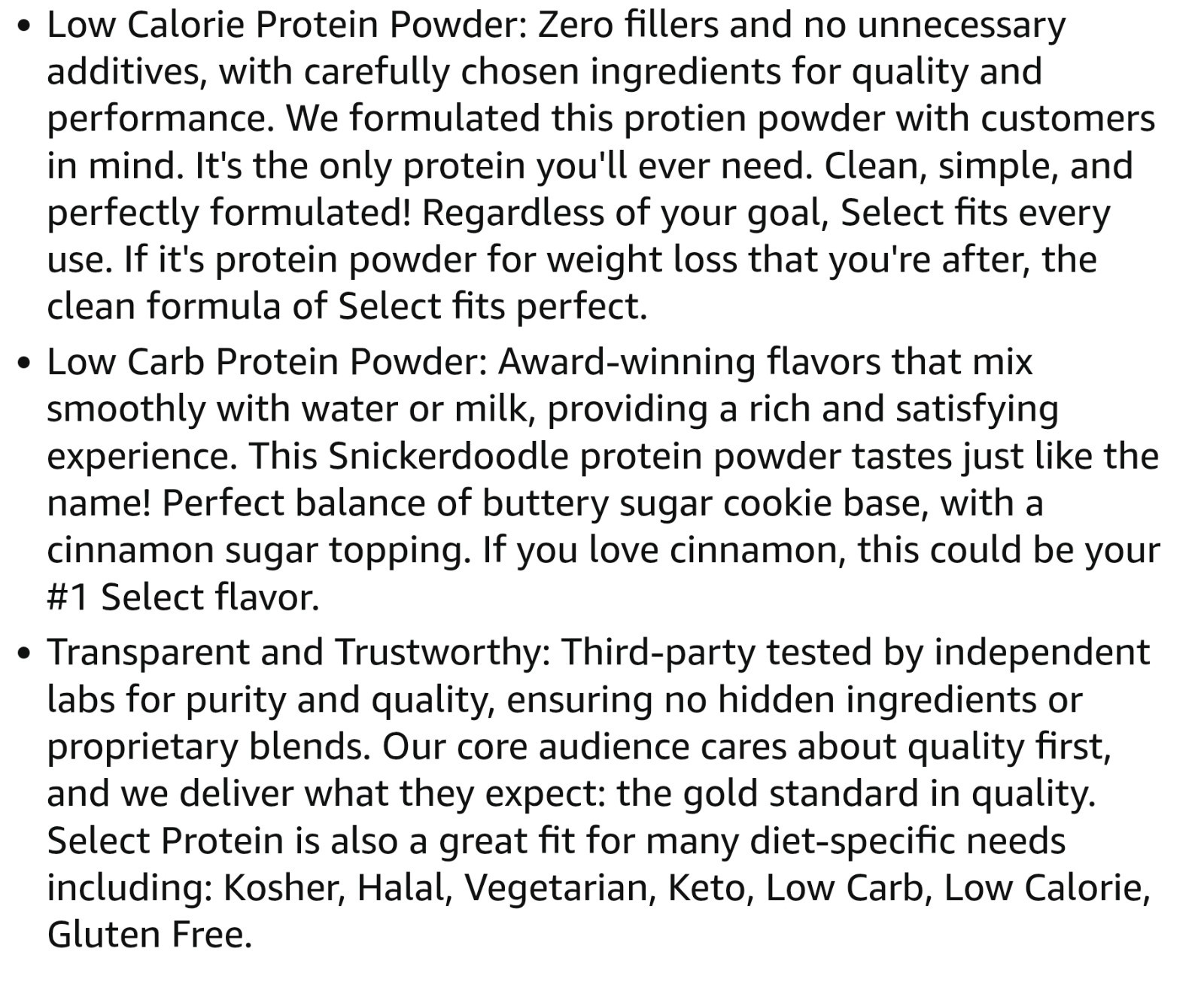 PESCIENCE SELECT PROTEIN Series 4 lb ( 55 Servings ) Snickerdoodle BEST BY 12/26