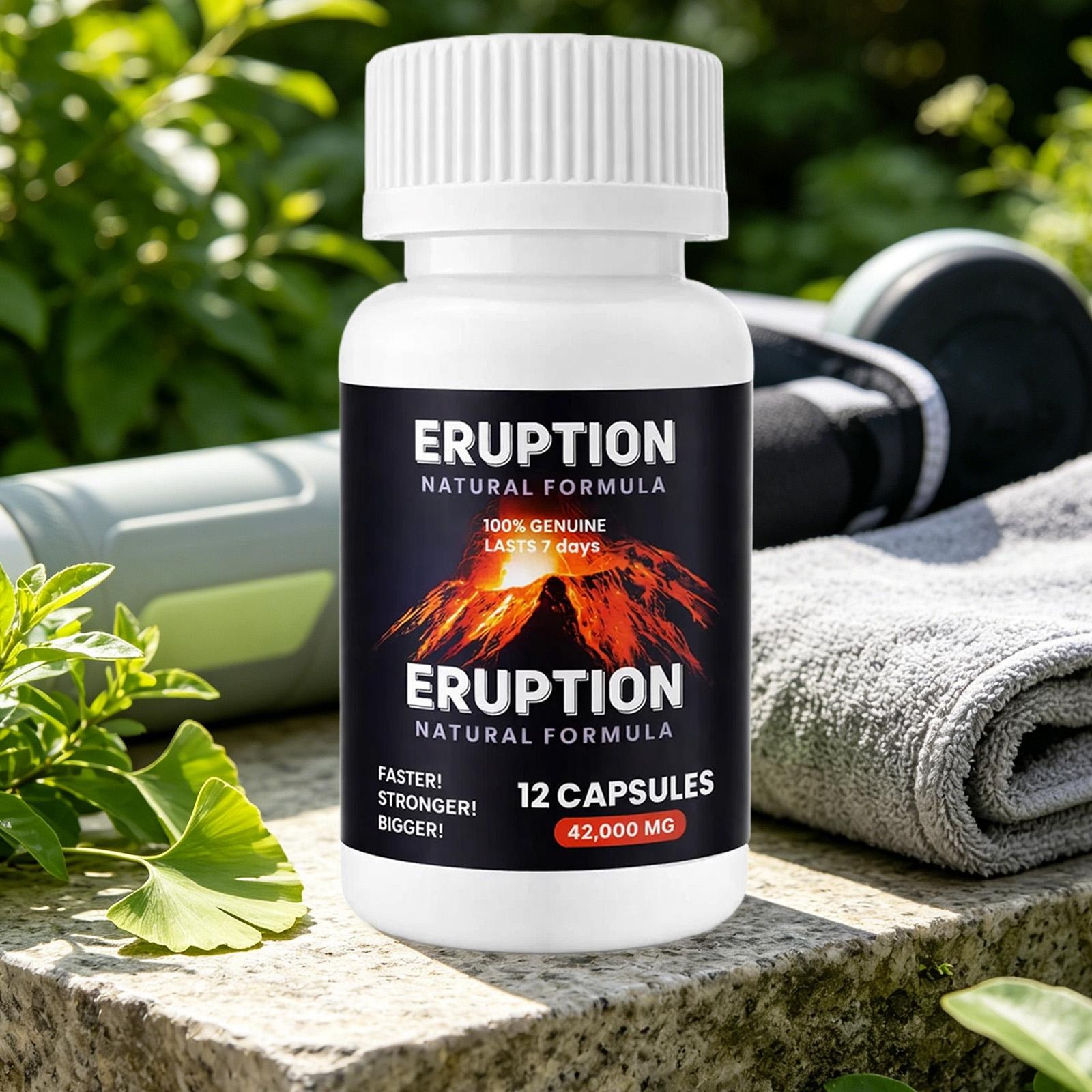 ERUPTION – Male Performance Support – Boost Stamina, Size, Stamina & Vitality