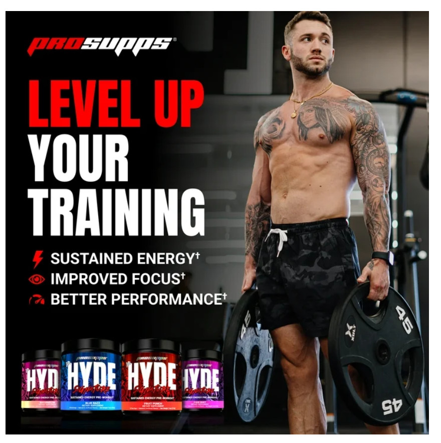 ProSupps Mr. Hyde Signature Pre-Workout Powder Fruit Punch 14.7 oz
