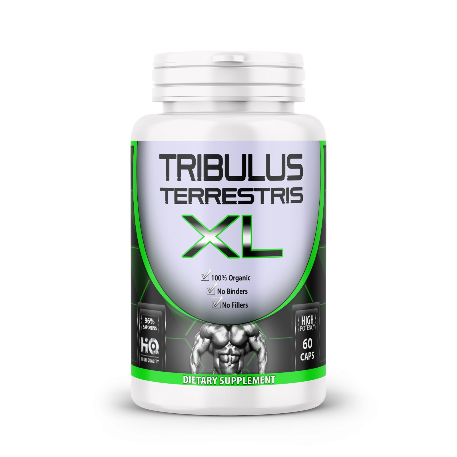 TRIBULUS TERRESTRIS 96% SAPONINS EXTRACT GYM WORK OUT DIETARY SUPPLEMENT 3 X
