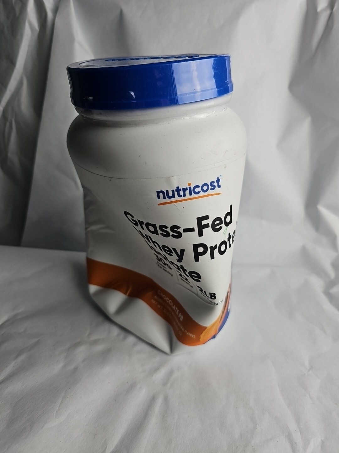Dented JAR!!! Nutricost Whey Protein Isolate (Chocolate Peanut Butter, 2 Pound)