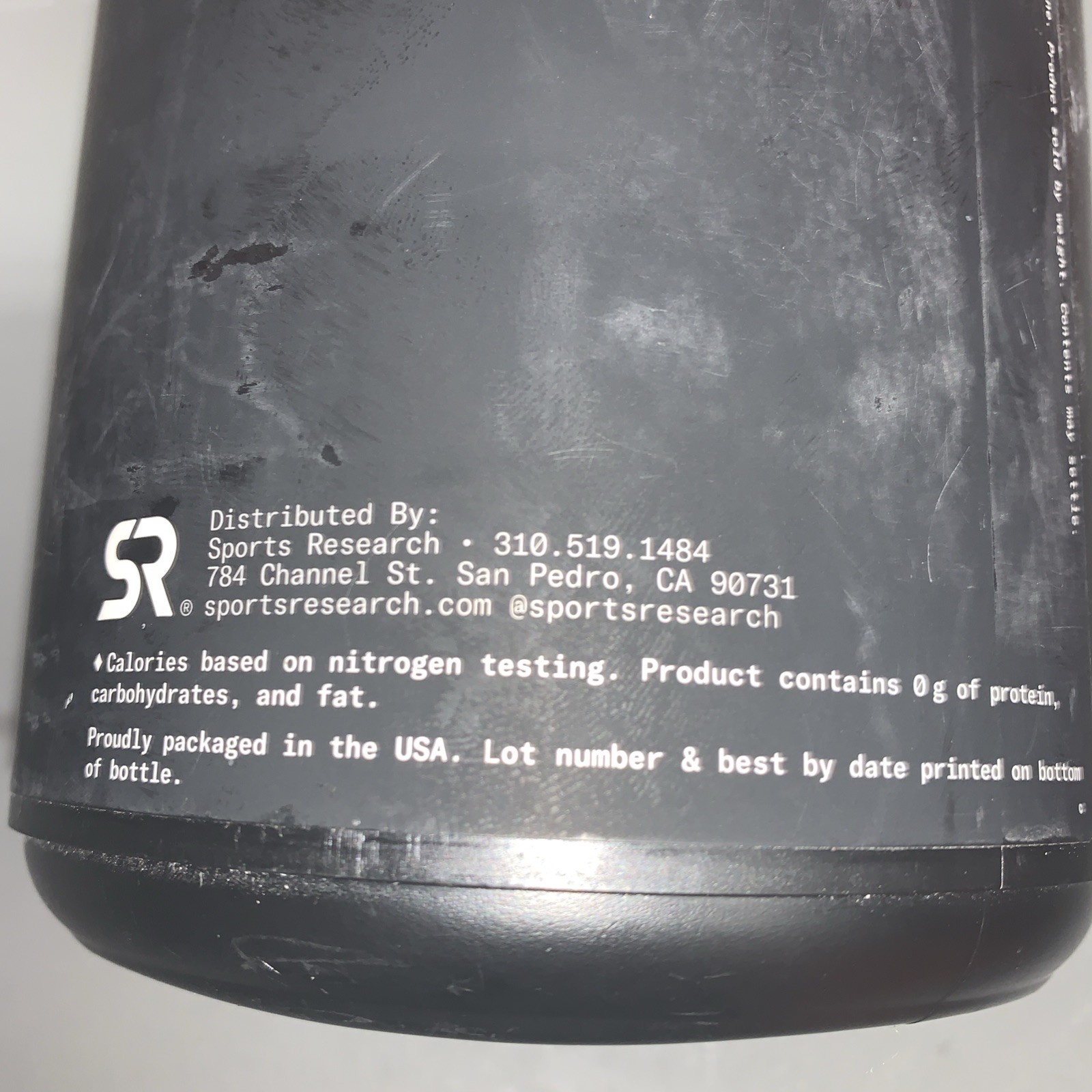 Sports Research Creatine Monohydrate Unflavored Vegan 200 Servings EXP: 05/2028