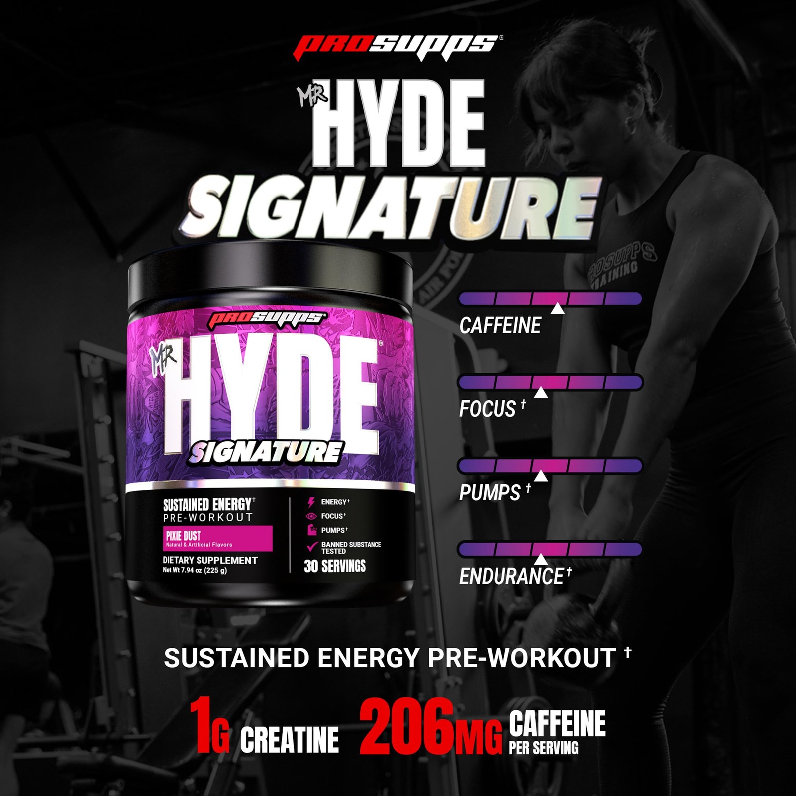 ProSupps Mr. Hyde Signature Pre Workout Powder with 30 Servings (Pack of 1)