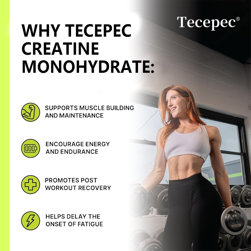 Creatine Monohydrate Powder Pure Promote Muscle Growth 5 Grams Per Serving