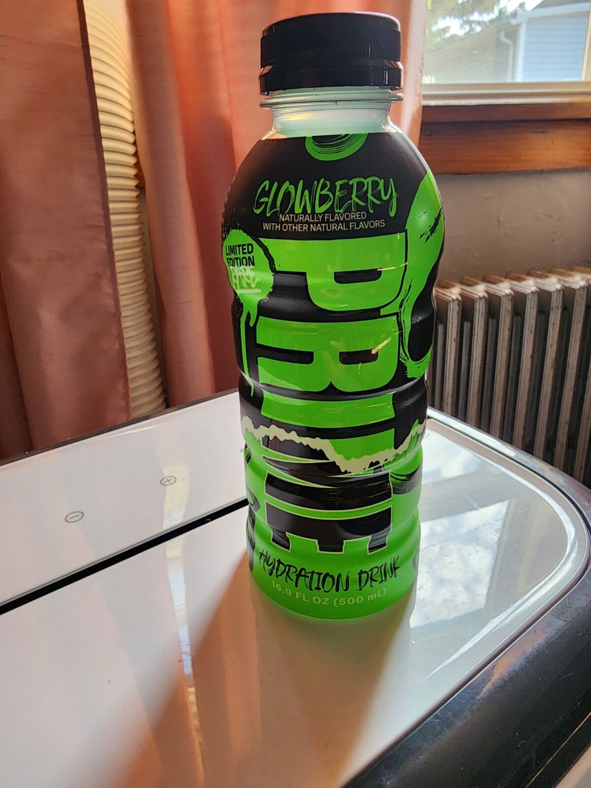 PRIME Hydration Drink GLOWBERRY SINGLE BOTTLE 16.9 oz LIMITED EDITION RARE