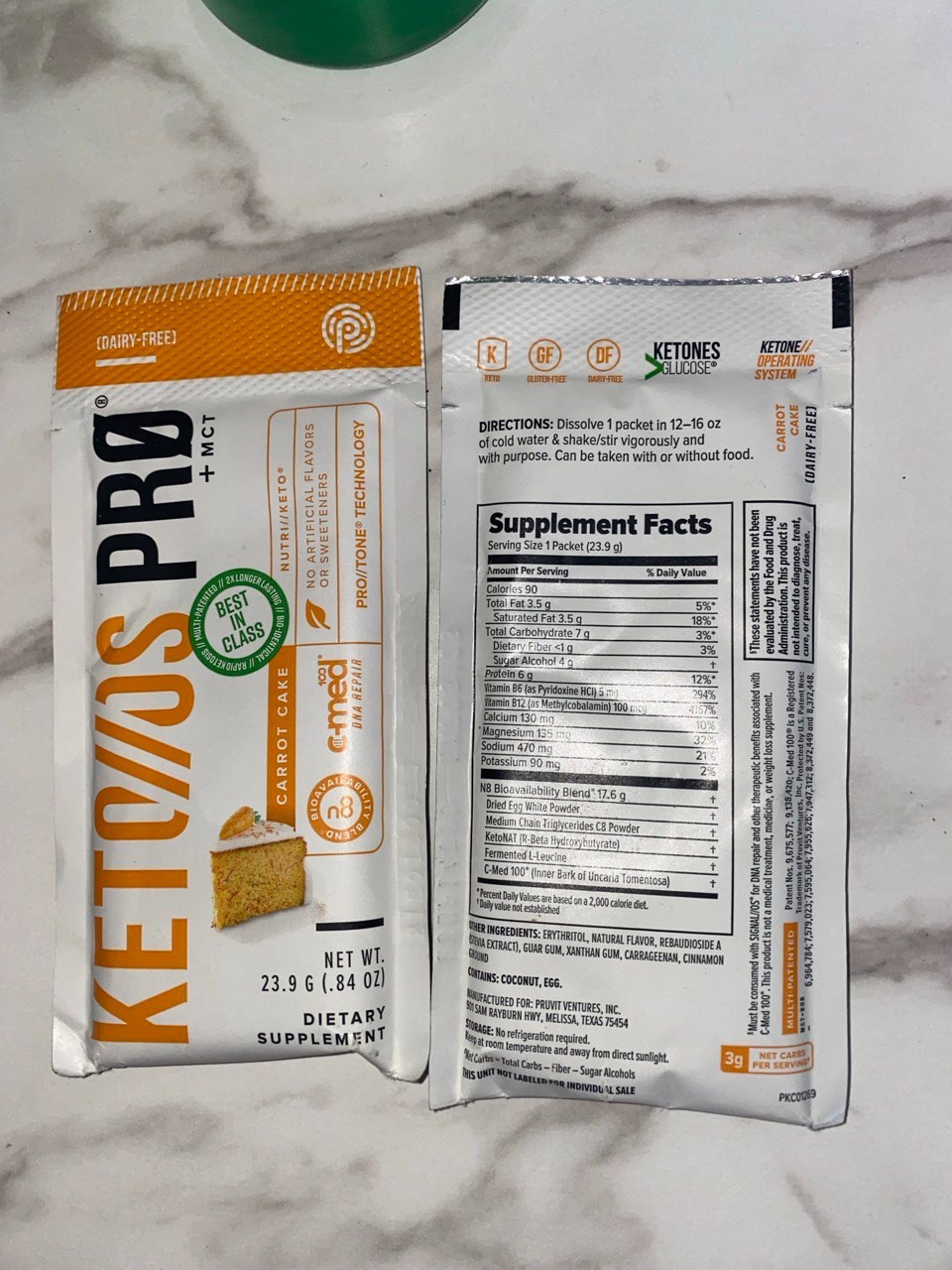 🔥Ketones Pruvit Ketone NAT PRO OS Pick Your Flavor MUST BUY 5 PACKS🔥