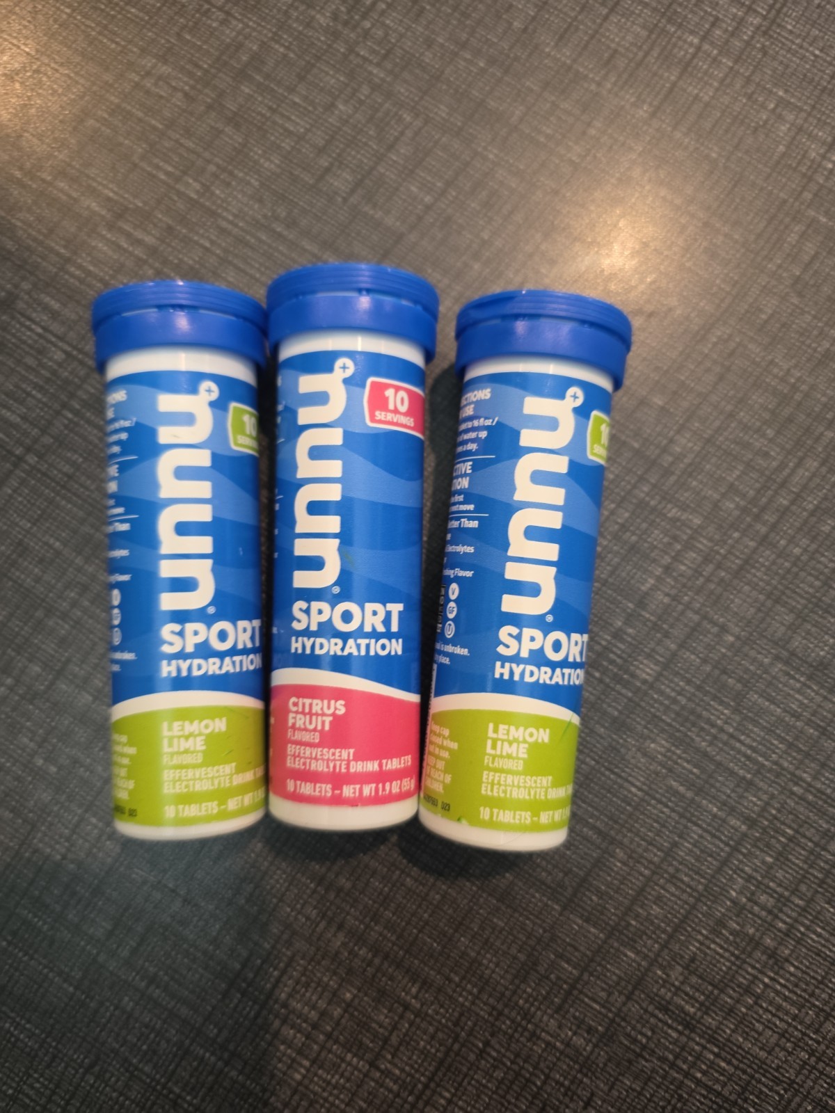 Nuun Sport Electrolyte Tablets Lemon Lime And Citrus Fruit 30 Tabs