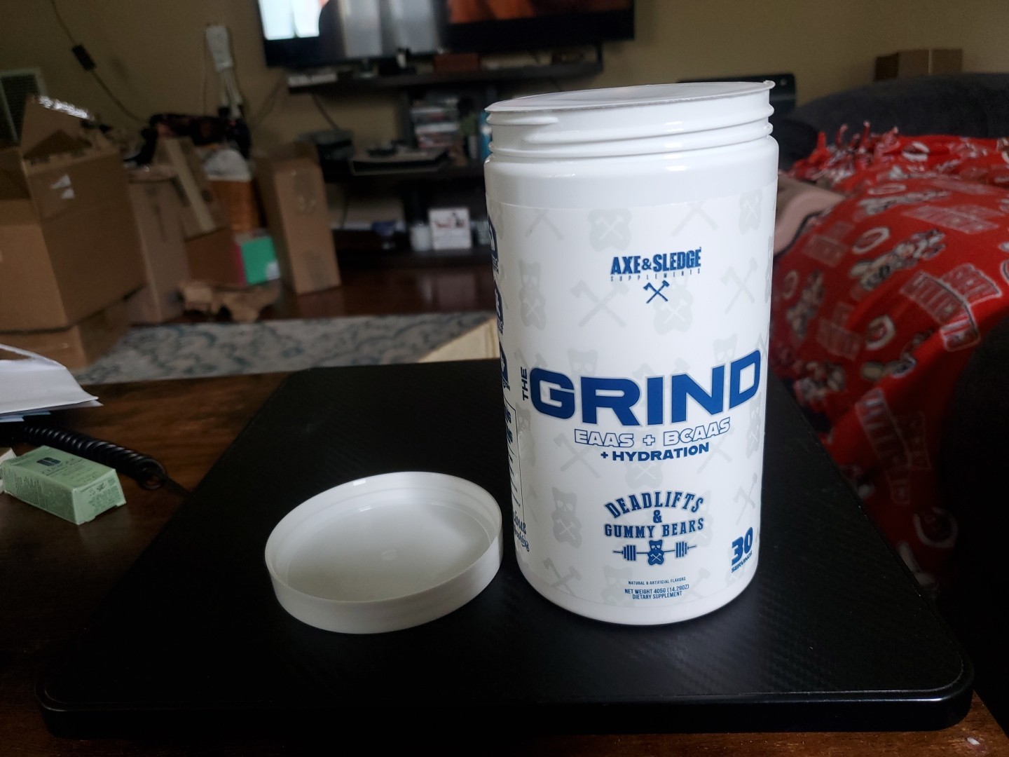 SEALED – Axe & Sledge THE GRIND + HYDRATION Deadlifts & Gummy Bears (30)…