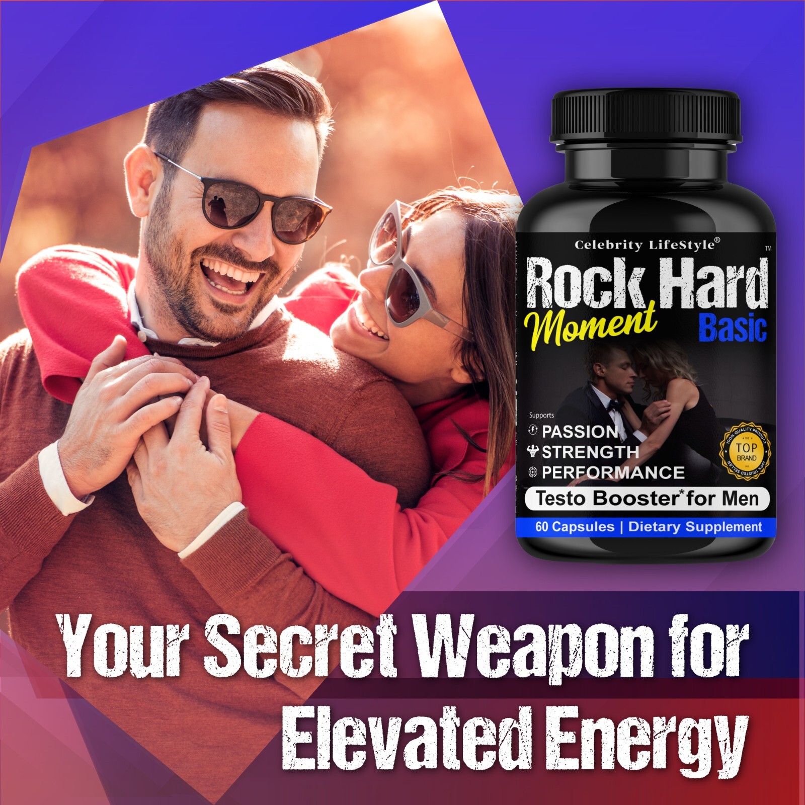 Male Enhancement & Performance Supplement, Stamina Energy libido booster for Men