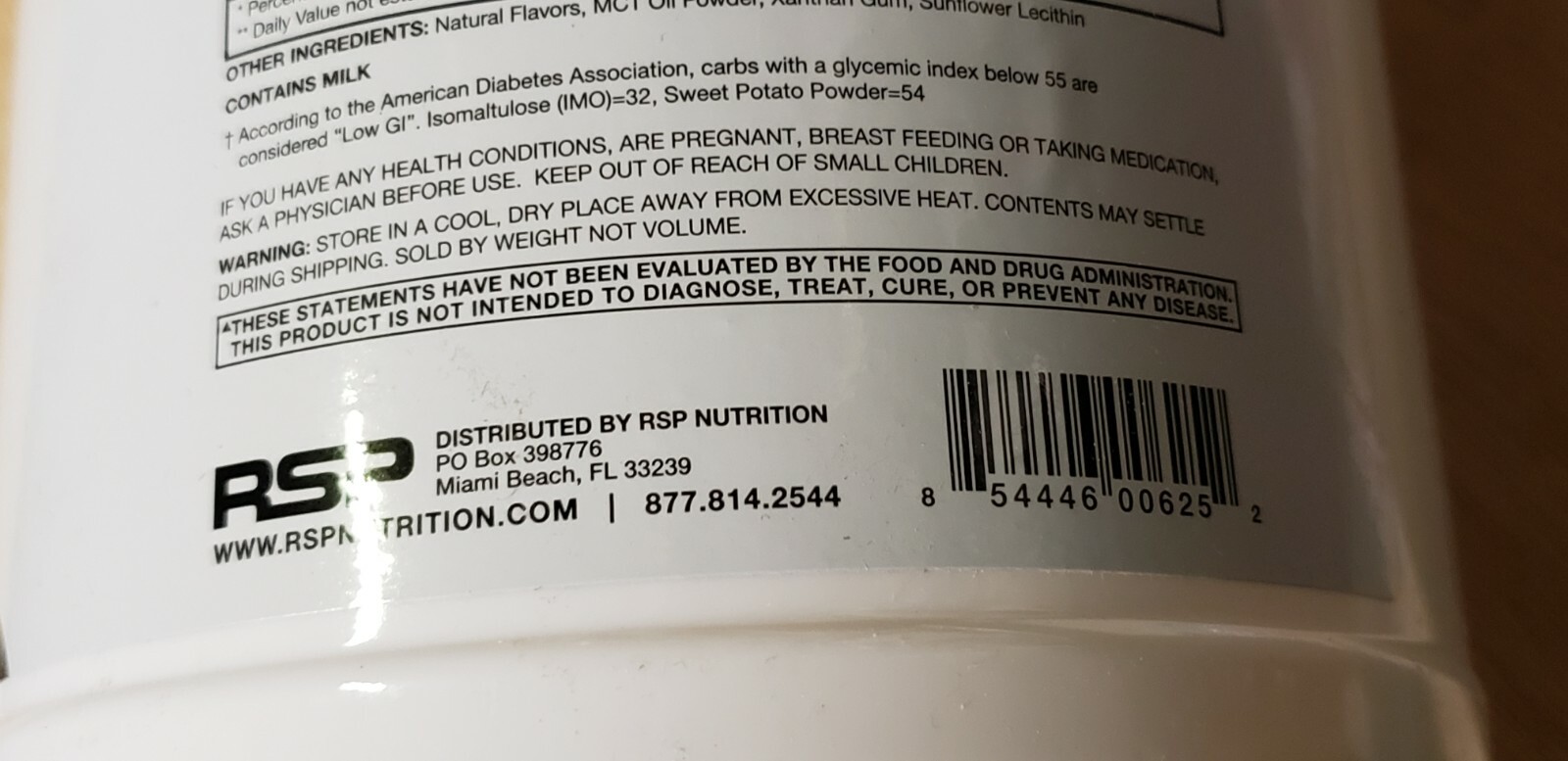 RSP – TrueFit Grass Fed Protein Shake – Natural Protein Mix – 1.94 lbs – 5/2025