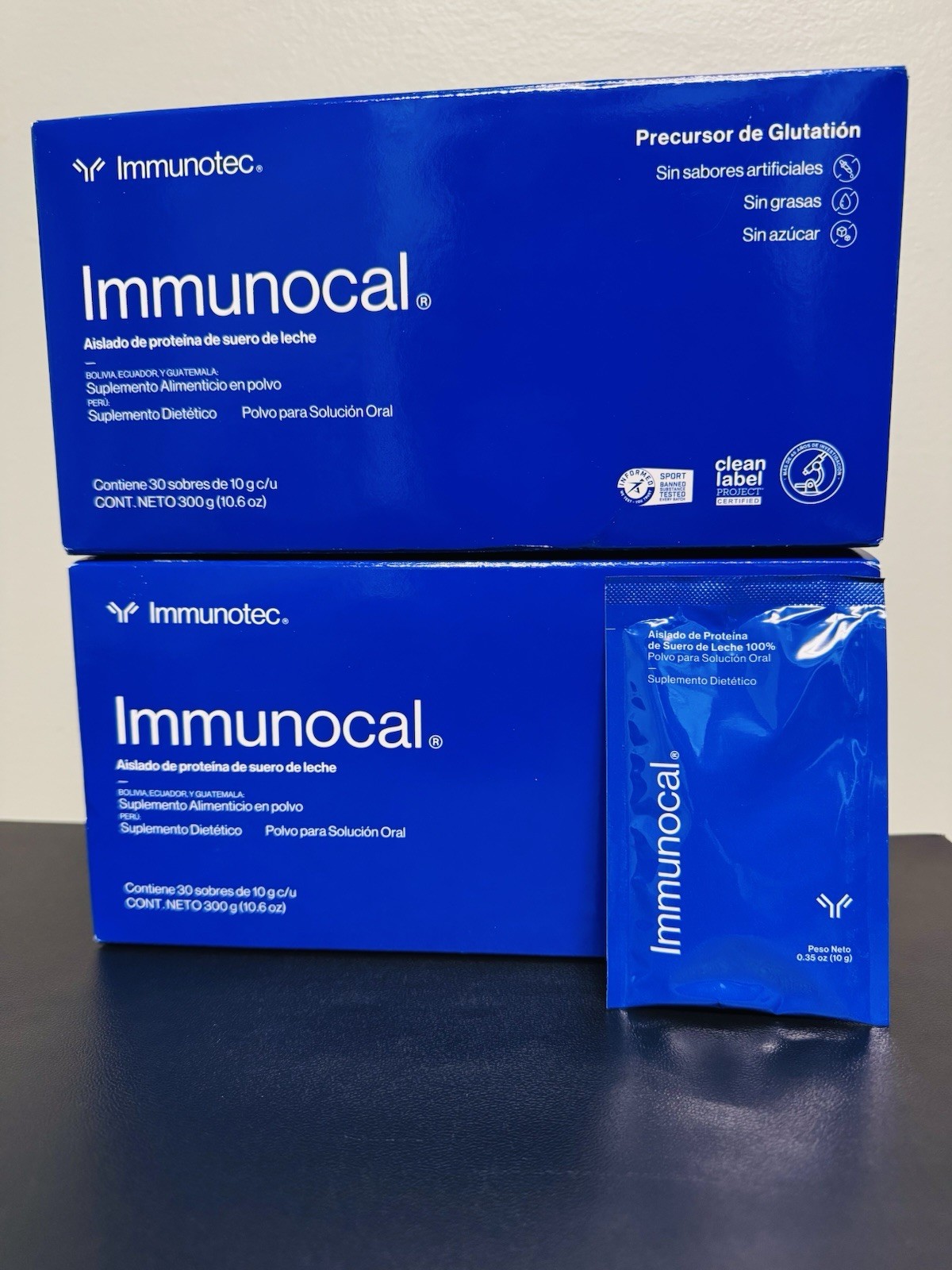 Immunocal Classic Blue Regular Glutathione Precursor, 60 Pouches by Immunotec