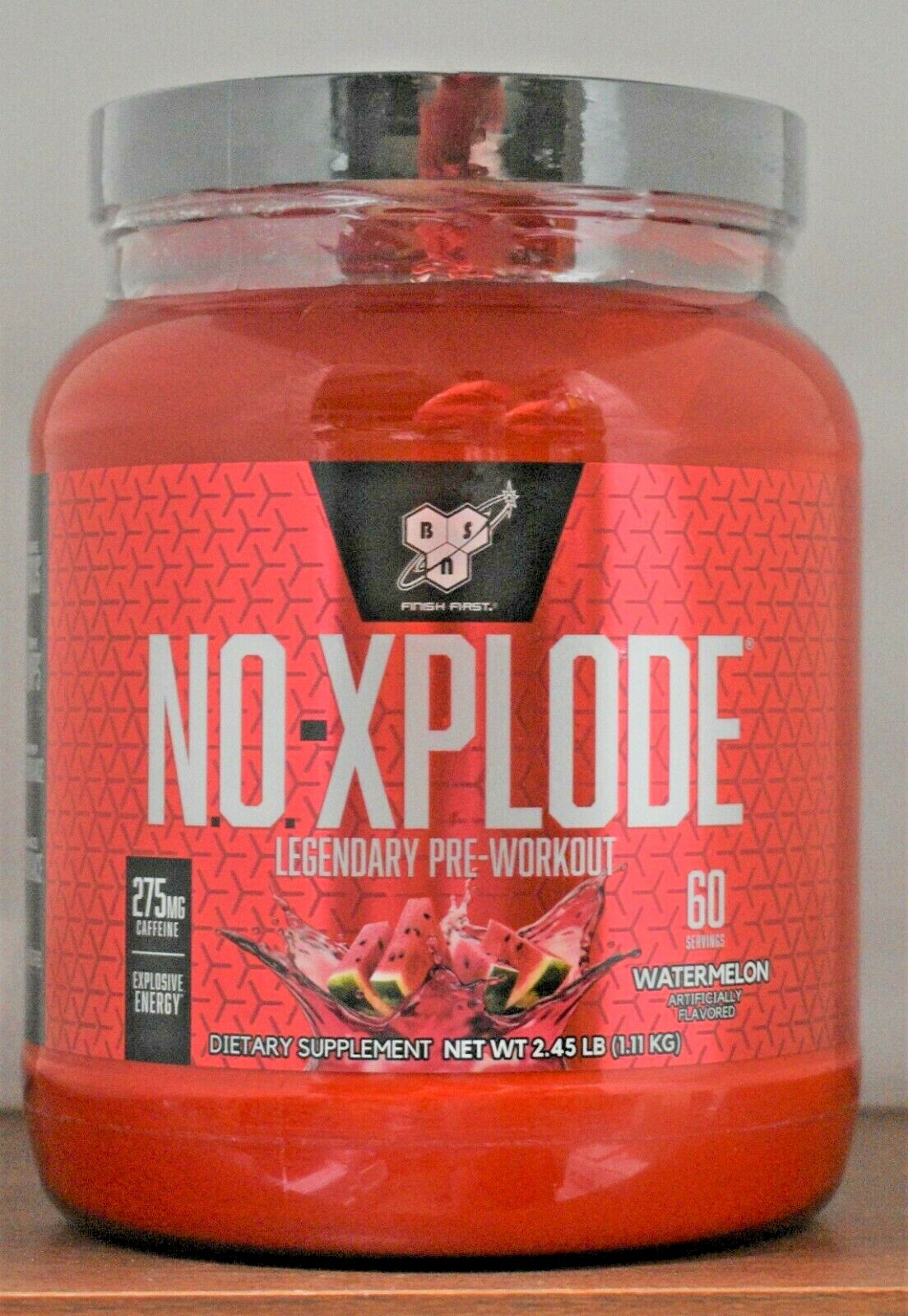 BSN N.O.XPLODE Pre-Workout NO Xplode 2.45lb 60 Servings (Choose Flavor)
