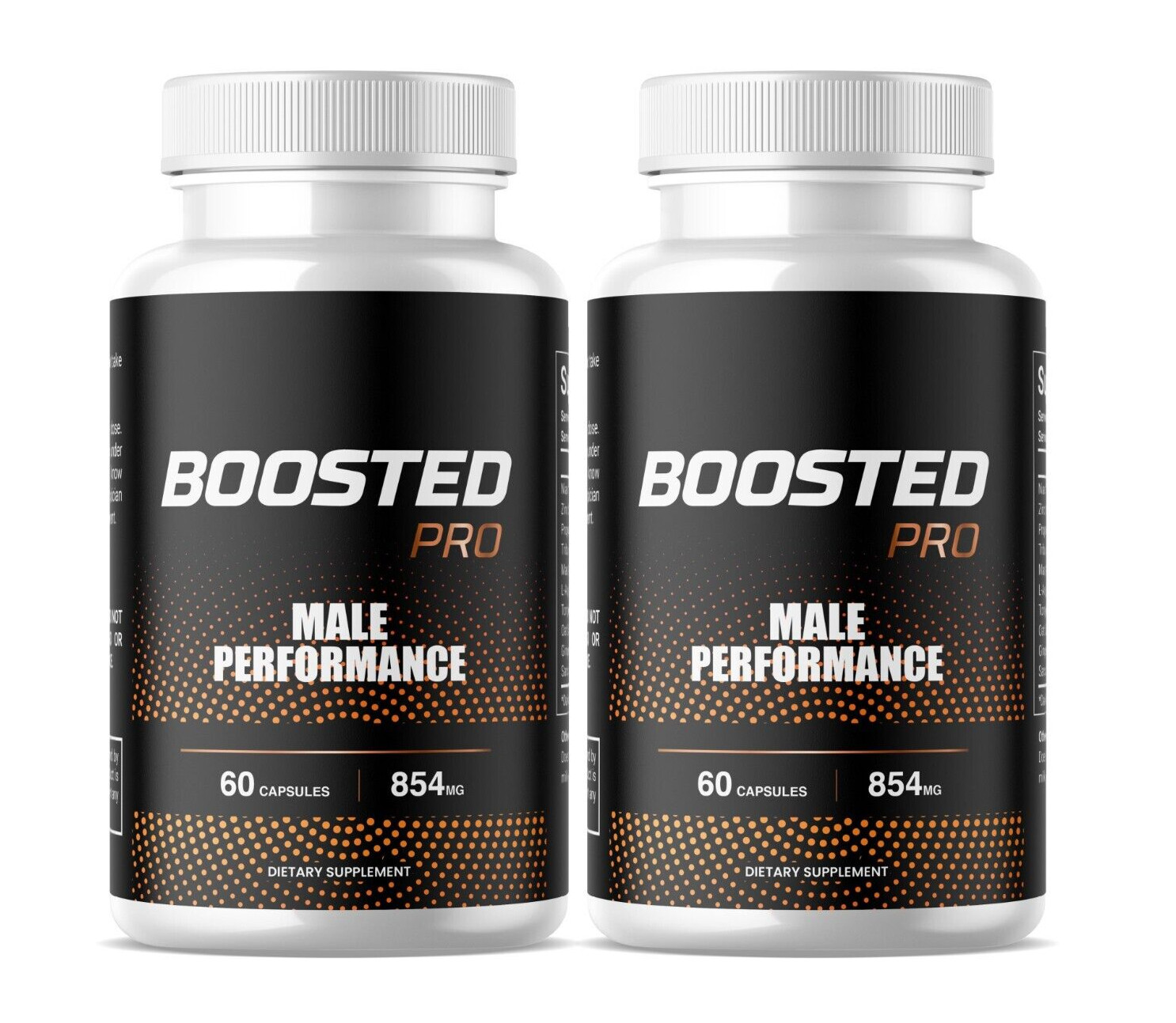 2Pack Boosted pro pills for men ED BIGD Boosted pro supplement120capsBooster pro