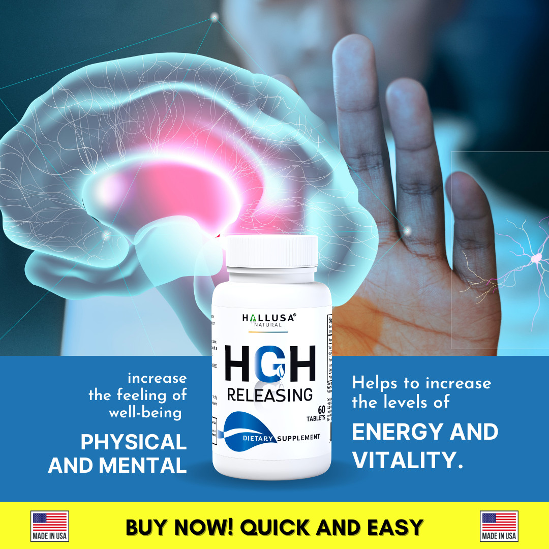 HGHBooster – Natural Growth Support – Energy & Performance – 60 Tablets