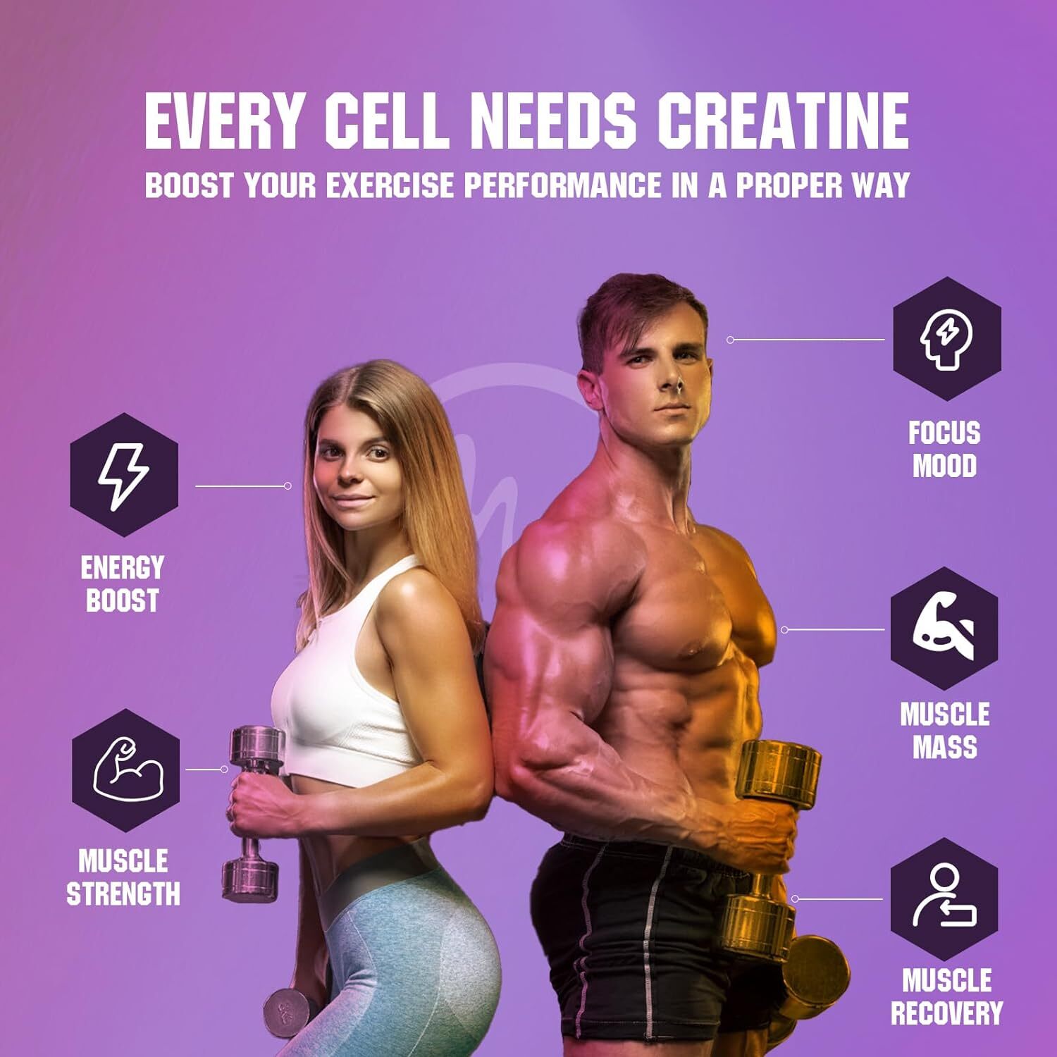 2x Creatine Monohydrate Gummies Pineapple FlavorEnergy Boost Improve Muscle Muss