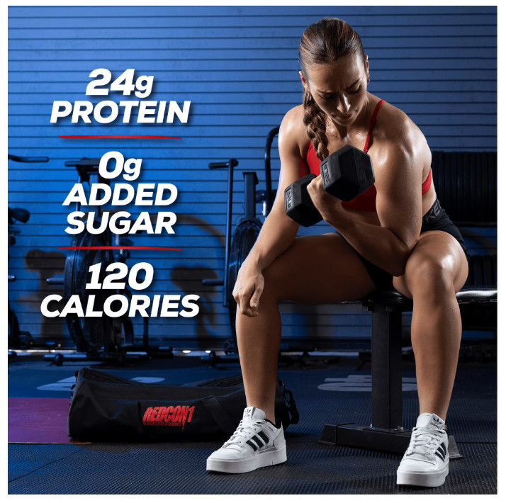 REDCON1 MRE Lite Whole Food Protein Powder, Vanilla Milkshake, Whey & Lactose