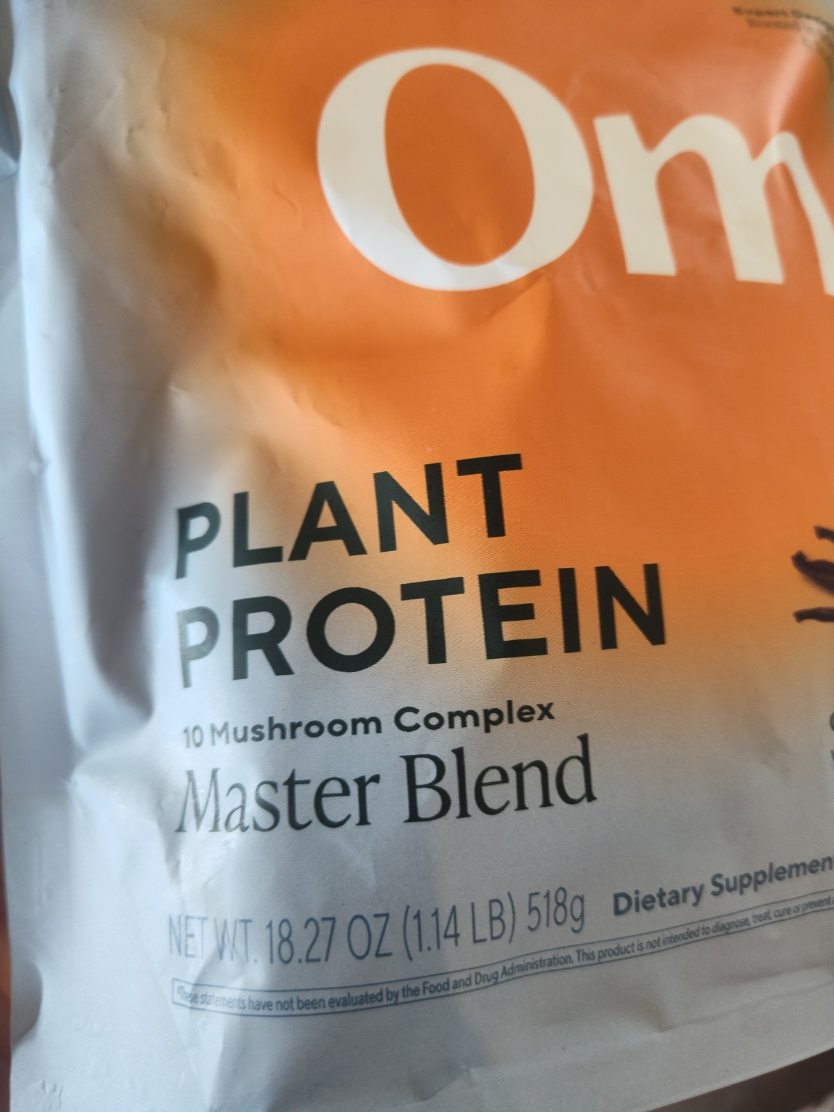 07/27 OM MUSHROOM SUPERFOOD Master Blend Vegan Protein – Creamy Vanilla Plant Pr