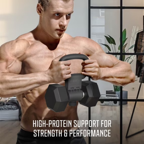 FitRx PoweRx Whey Protein Isolate Chocolate Brownie High Protein Powder 27g 6oz