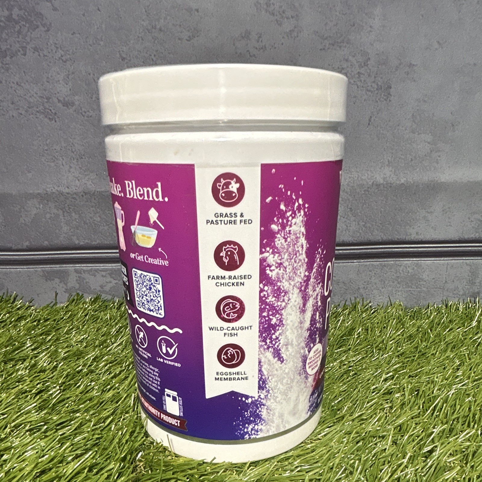 Vitauthority Multi Collagen Protein+ Unflavored Powder 8.26 oz w/ Vitamin C