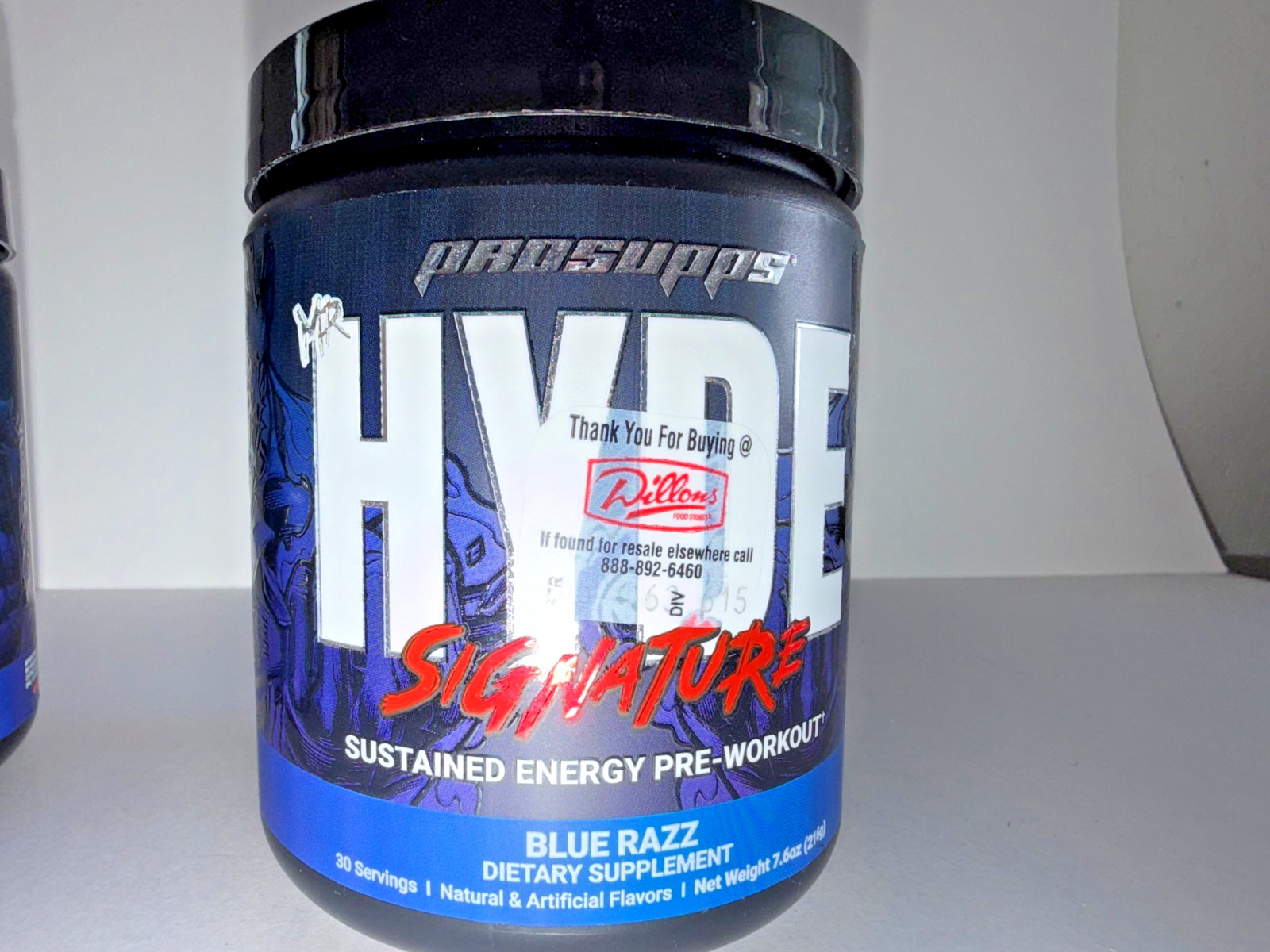 2 ProSupps Mr. Hyde Signature Pre-Workout Powder Blue Razz 14.7 oz