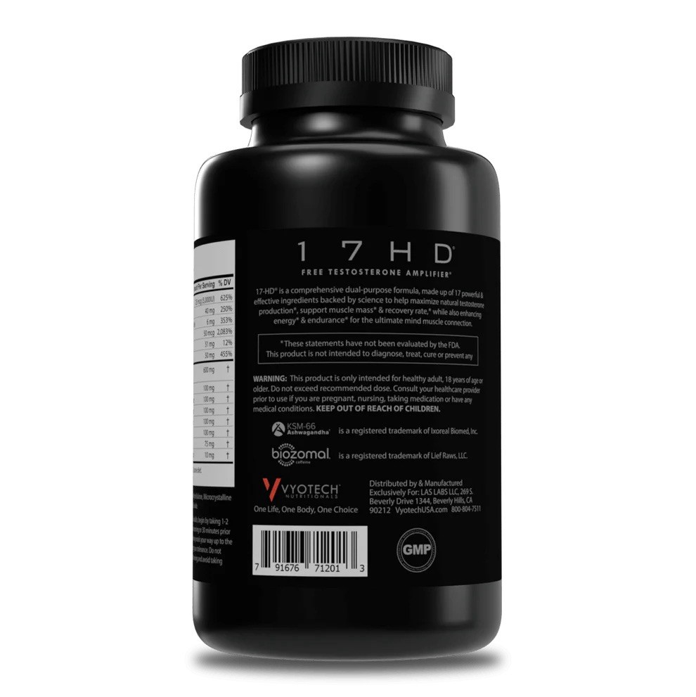 Muscle Building Stack Vyotech 17HD and Viraloid