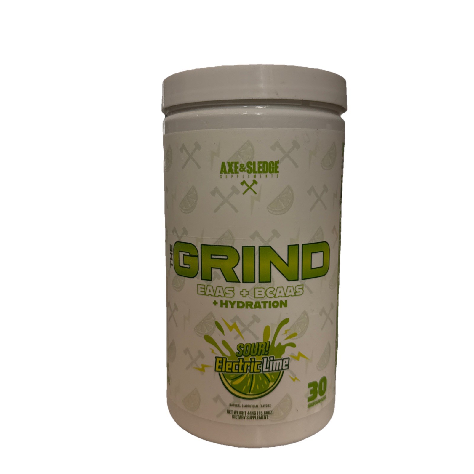 Axe&Sledge The Grind EAAS+BCAAS Sour Electric Lime 🔥Broken Tap🔥