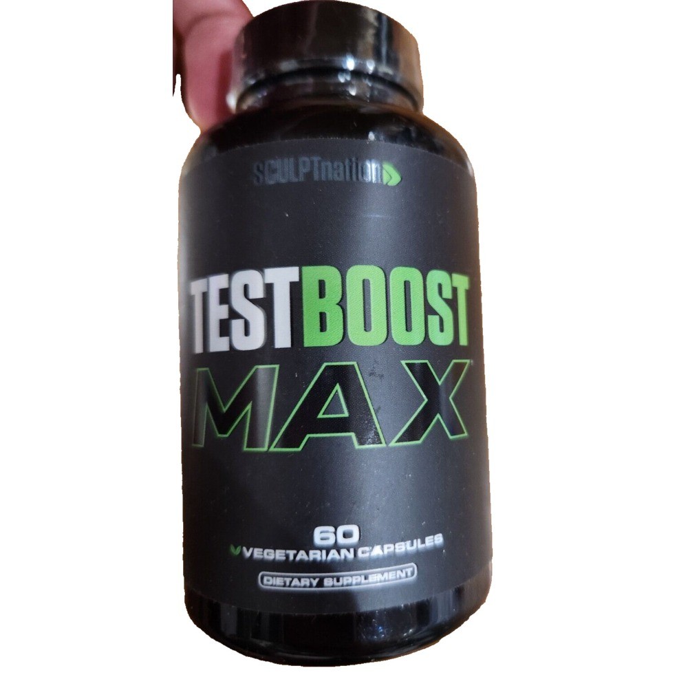 1bottse TEST Sculptnation Max BOOST , Testosterone Build Muscle Men 60 CAPSULES