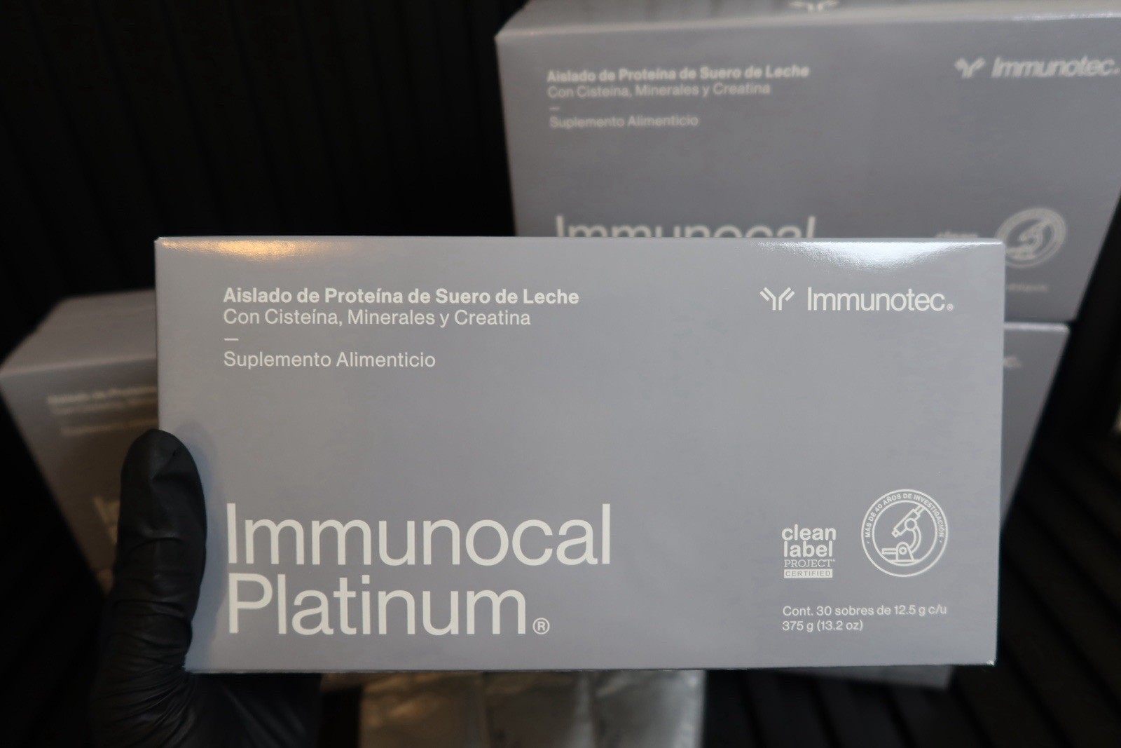Immunocal Platinum 5 Boxes Immunotec Silver