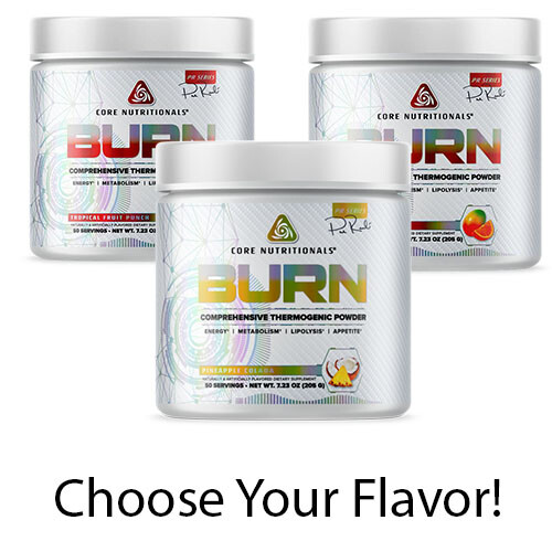 Core Nutritionals Core Burn Comprehensive Thermogenic Fatburner Powder (50) ALL