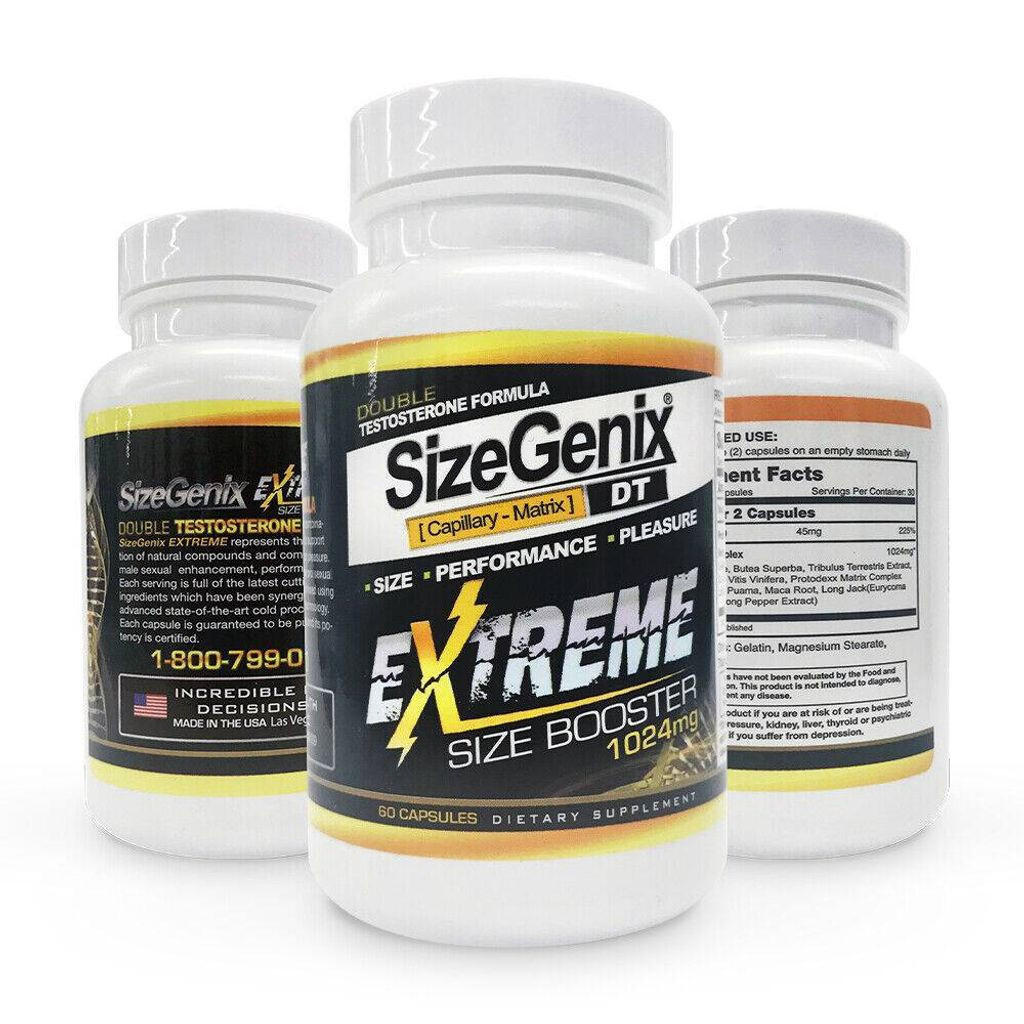 SizeGenix Men’s Health Supplement for Enlargement (Ship from US)