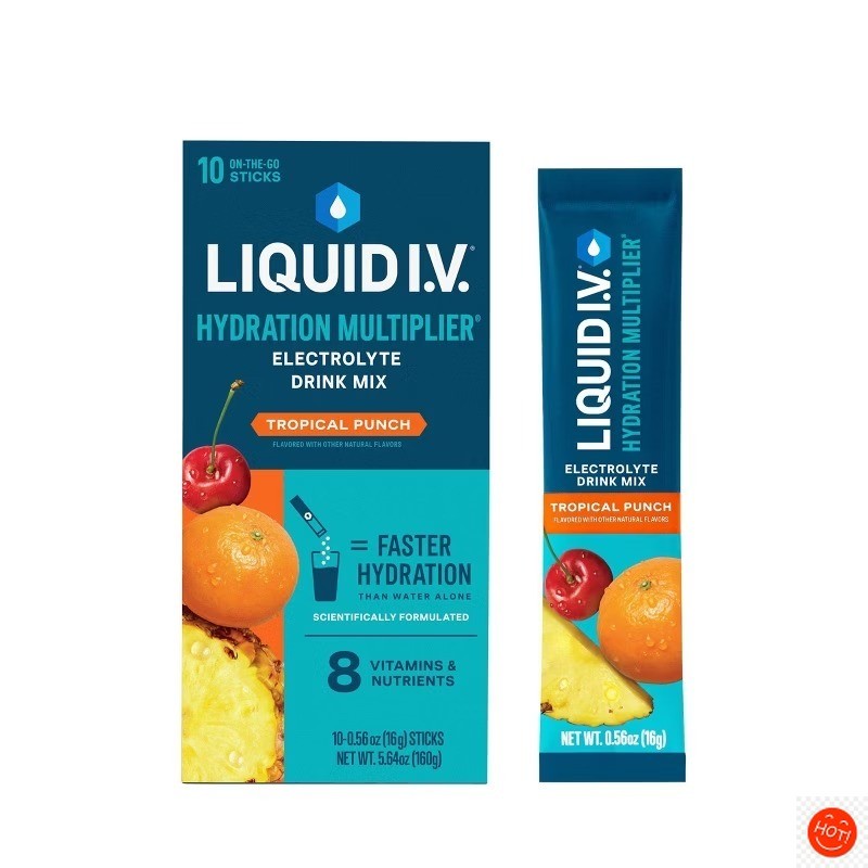 Liquid I.V. Hydration Multiplier Vegan Powder Electrolyte Supplements –